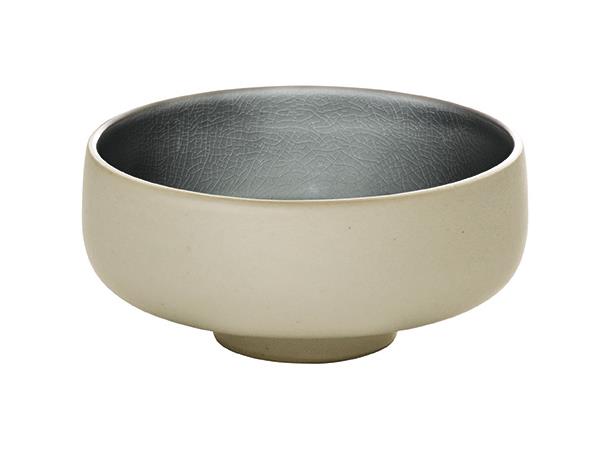 NARA bolle rund Ø:160mm Grå Steingods - Ø:160mm H:62mm 0,71ltr